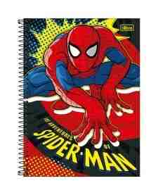 CADERNO 1X1 C.D. SPIDER MAN FIT